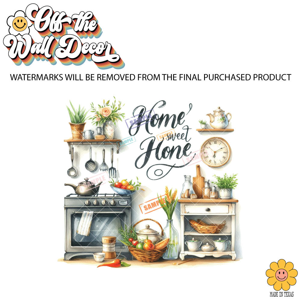 Home Sweet Home | 8 Designs | Potholders, Trivets, Hot pads, Oven mitts, Heat resistant, and Washable