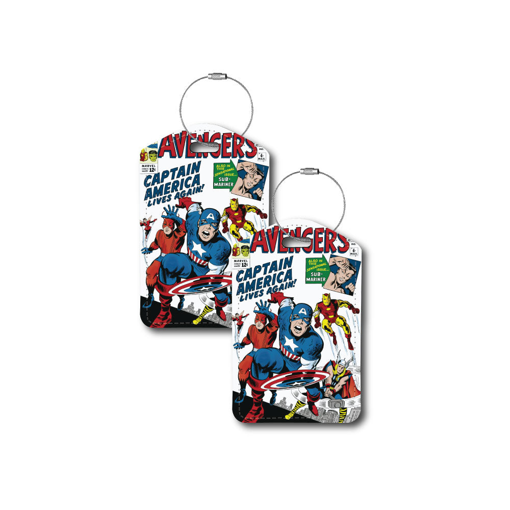 Captain America | Passport Holder & Luggage Tag