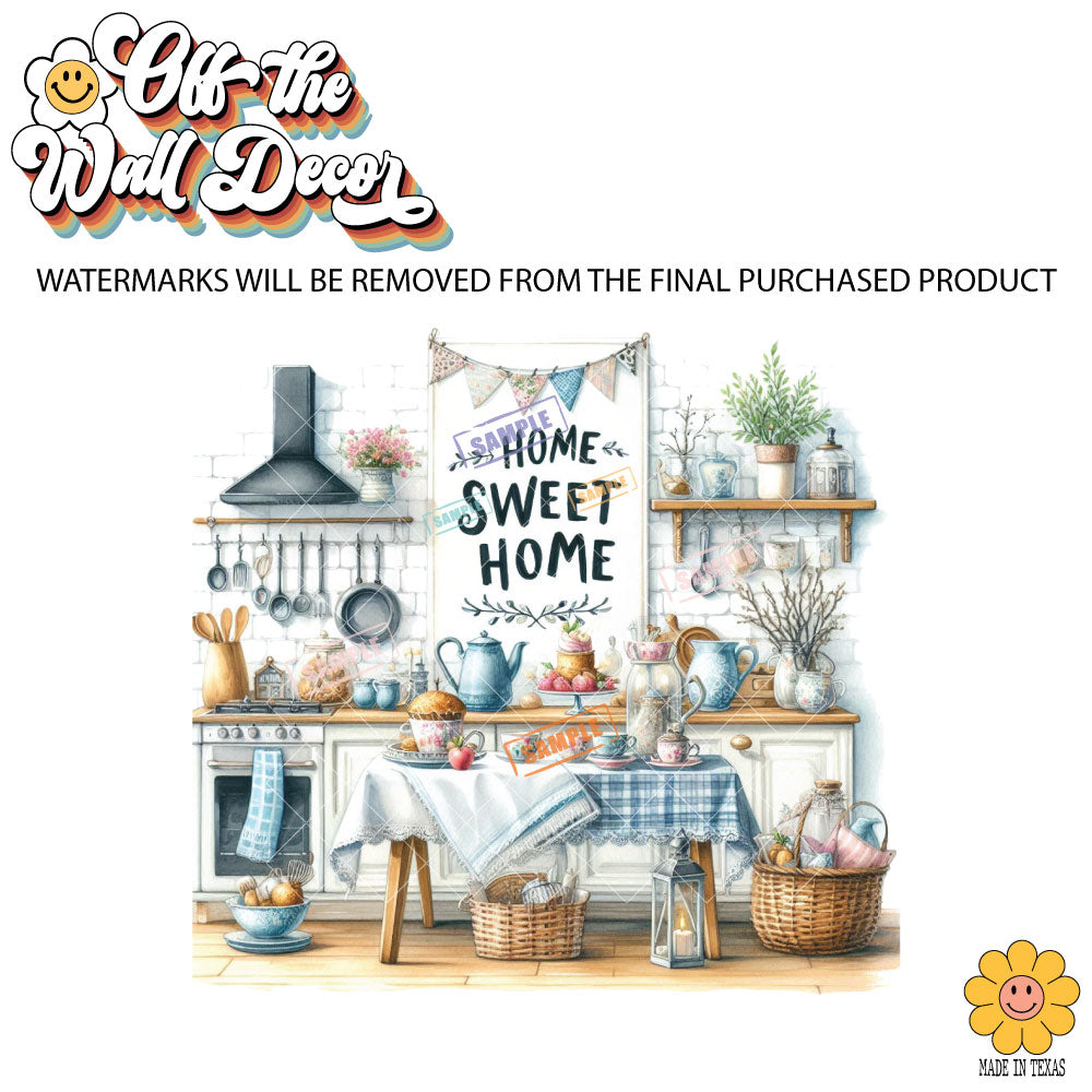 Home Sweet Home | 8 Designs | Potholders, Trivets, Hot pads, Oven mitts, Heat resistant, and Washable