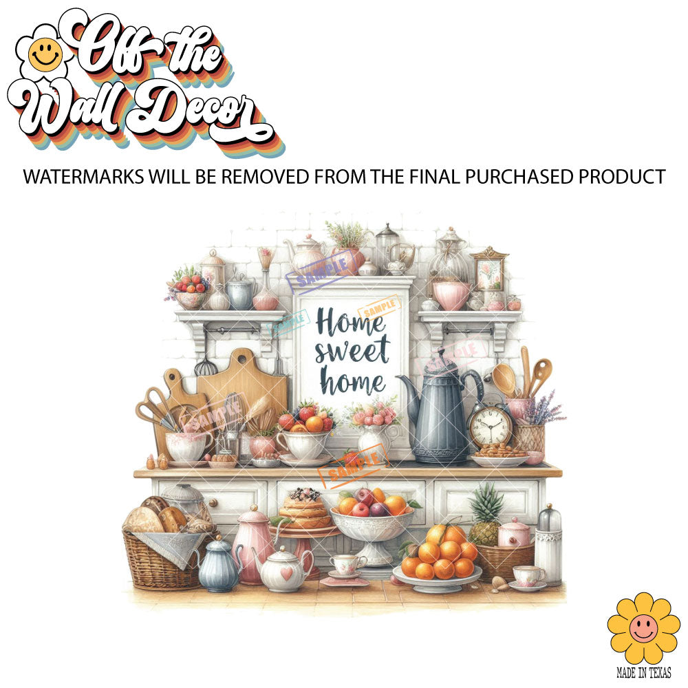Home Sweet Home | 8 Designs | Potholders, Trivets, Hot pads, Oven mitts, Heat resistant, and Washable
