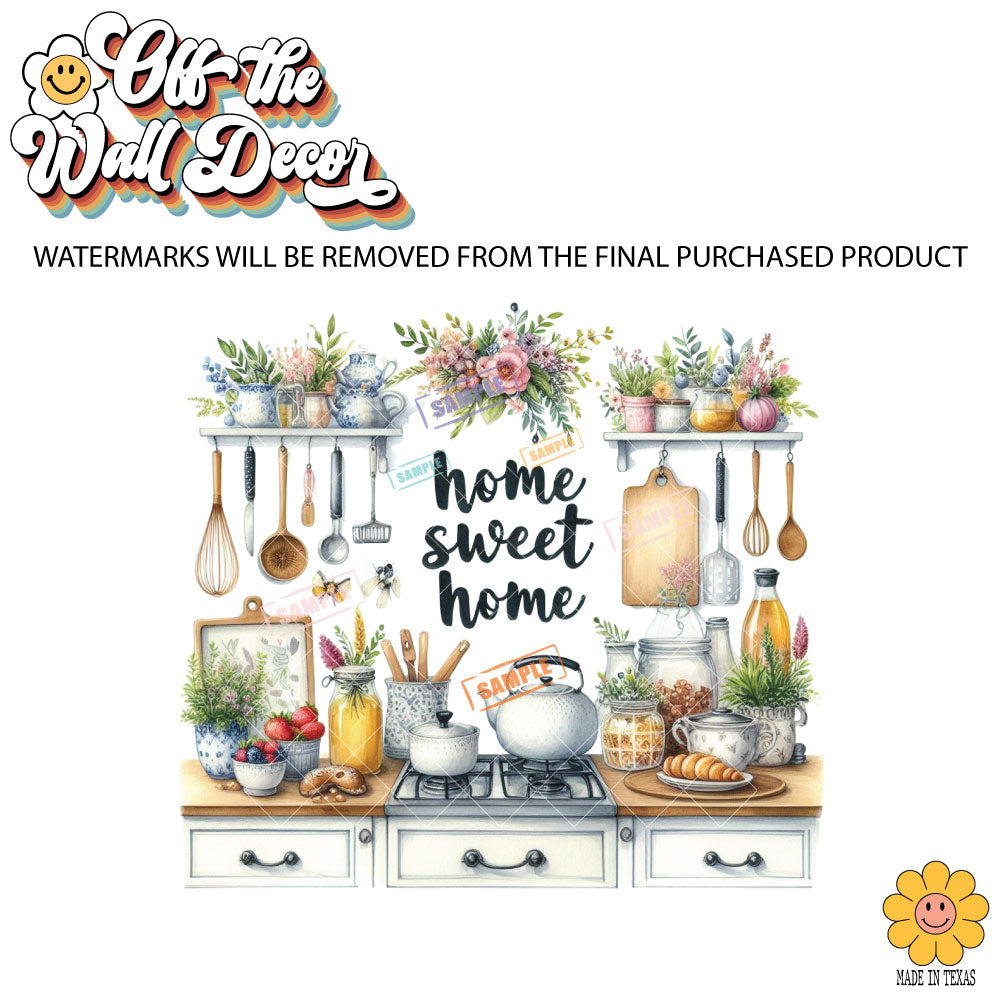 Home Sweet Home | 8 Designs | Potholders, Trivets, Hot pads, Oven mitts, Heat resistant, and Washable