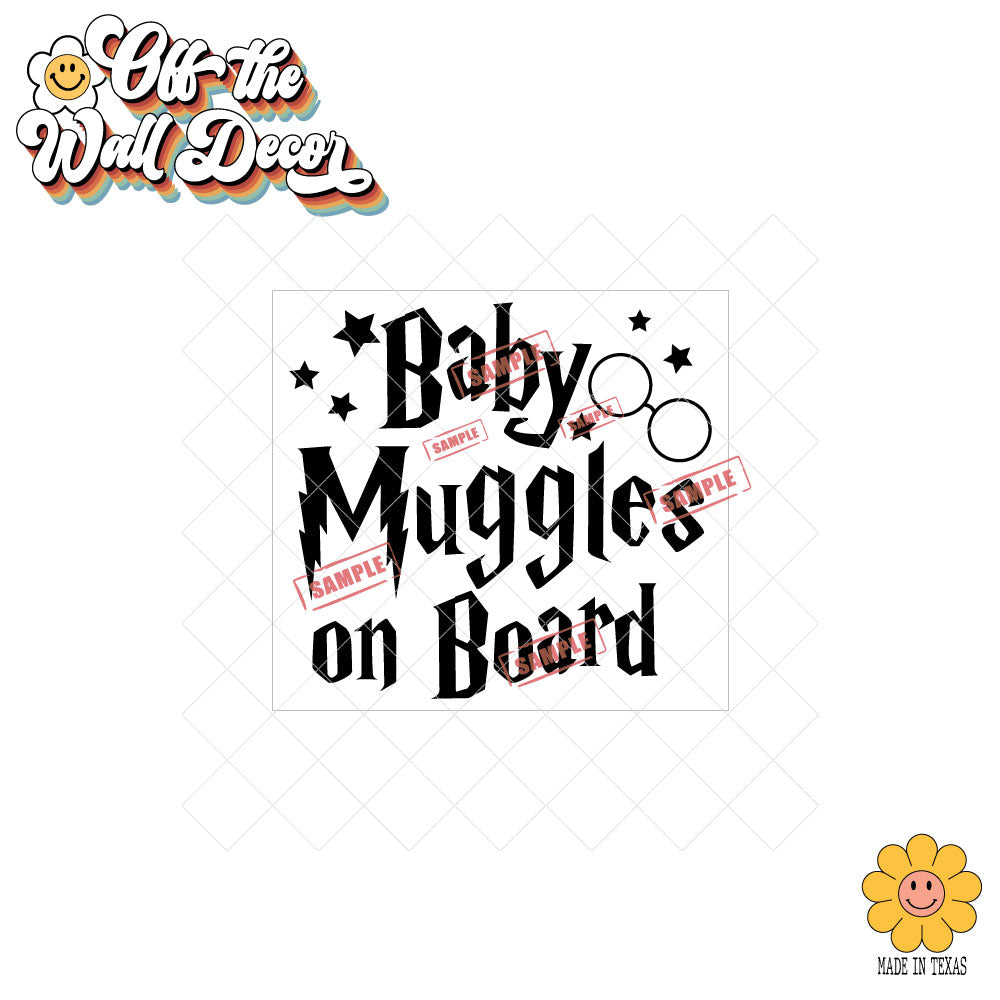 Baby on Board Wizard | Baby on Board | Vinyl Decal Sticker