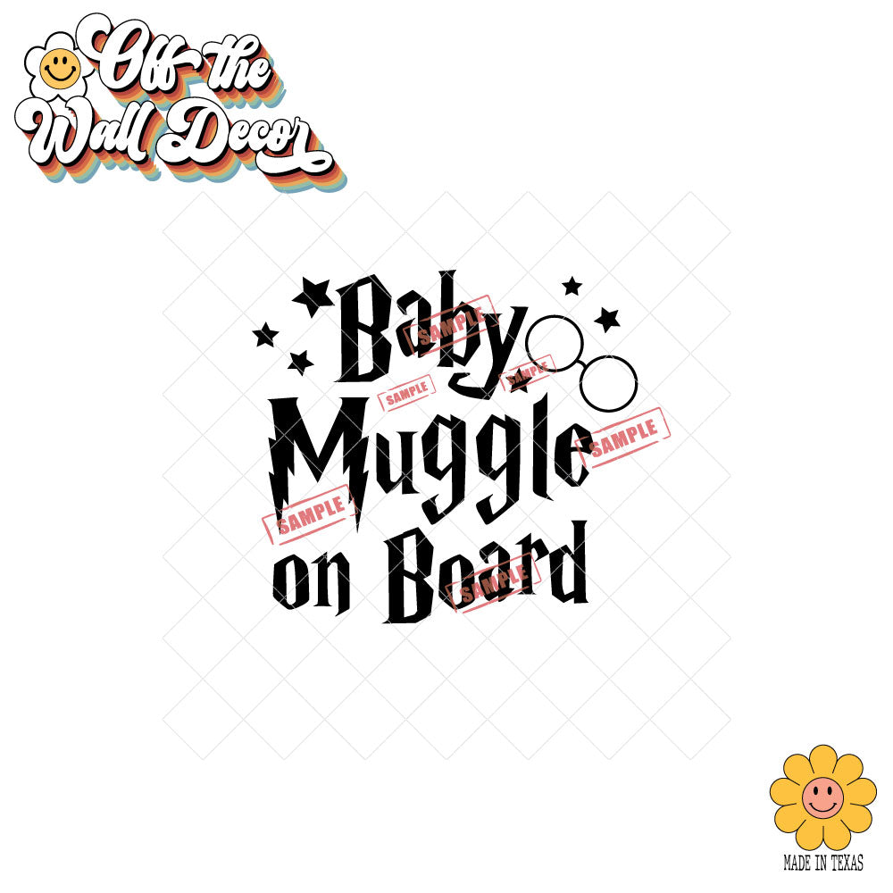 Baby on Board Wizard | Baby on Board | Vinyl Decal Sticker