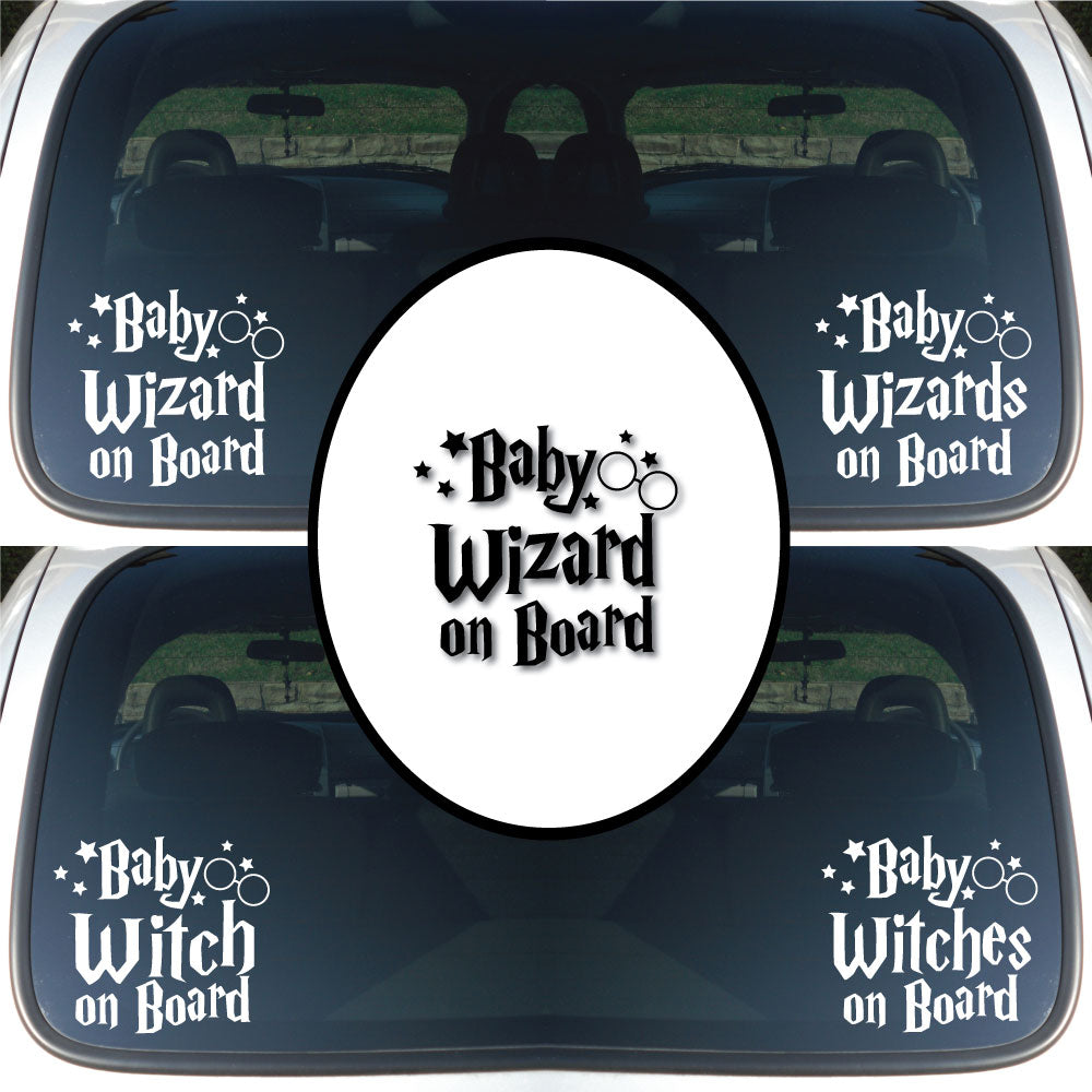 Baby on Board Wizard | Baby on Board | Vinyl Decal Sticker