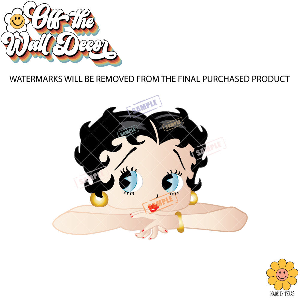Betty Boop Cartoon Character | Vehicle Window, Vinyl decal sticker