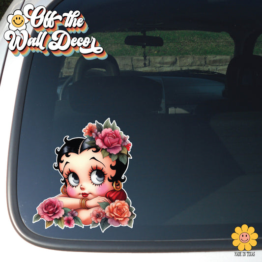 Betty Boop | Vehicle, Vinyl Decal Sticker or Magnet