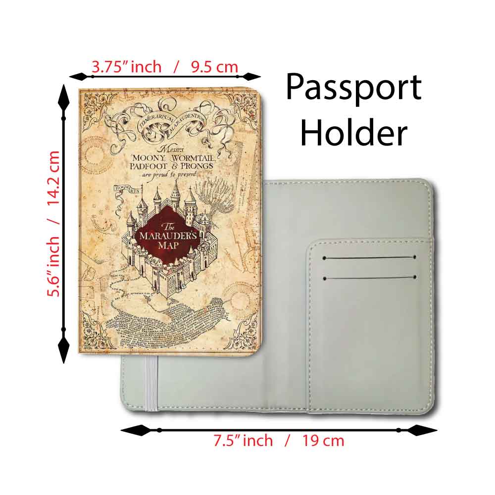 Marauder's Map | Passport Holder & Luggage Tag