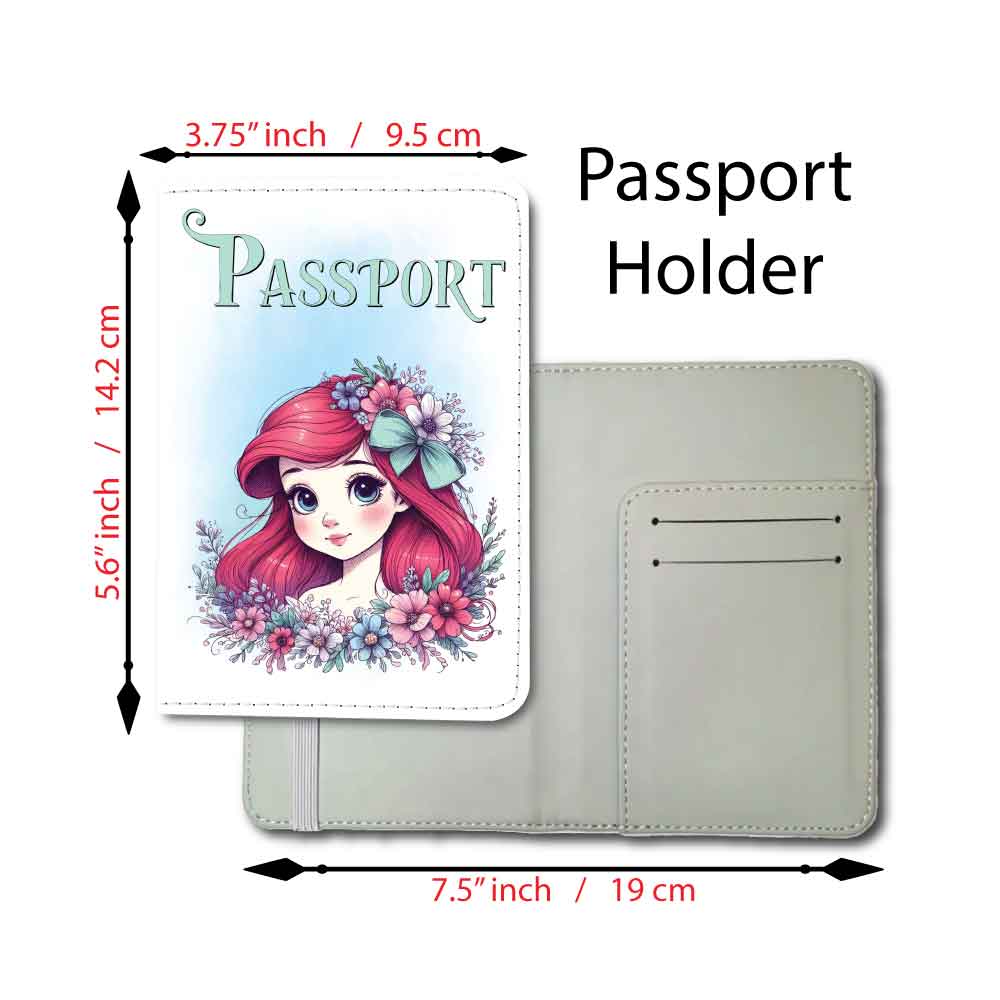 Little Mermaid Ariel | Passport Holder & Luggage Tag | Look at this stuff isn't it neat?