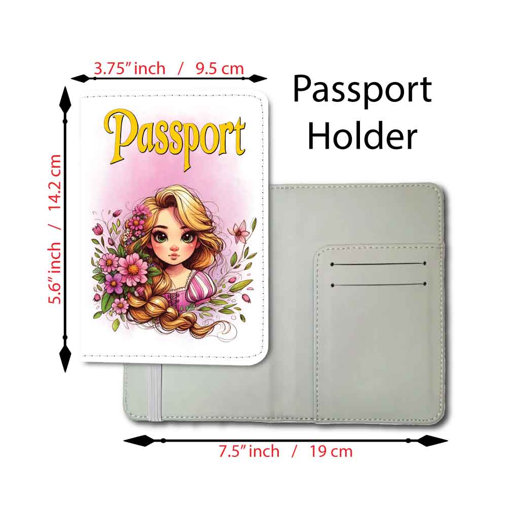 Rapunzel | Passport Holder & Luggage Tag | Quote: Best.Day.Ever!
