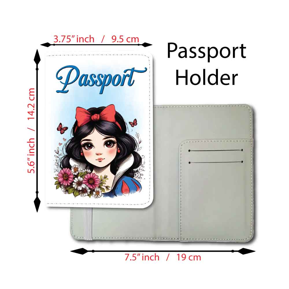 Snow White | Passport Holder & Luggage Tag | Magic mirror on the wall