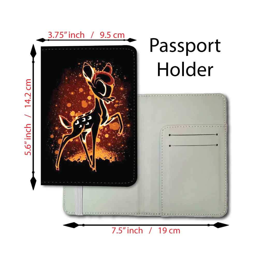 Bambi Silhouette | Passport Holder & Luggage Tag
