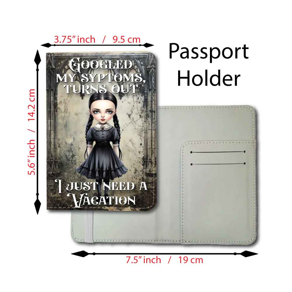Wednesday | Passport Holder & Luggage Tag