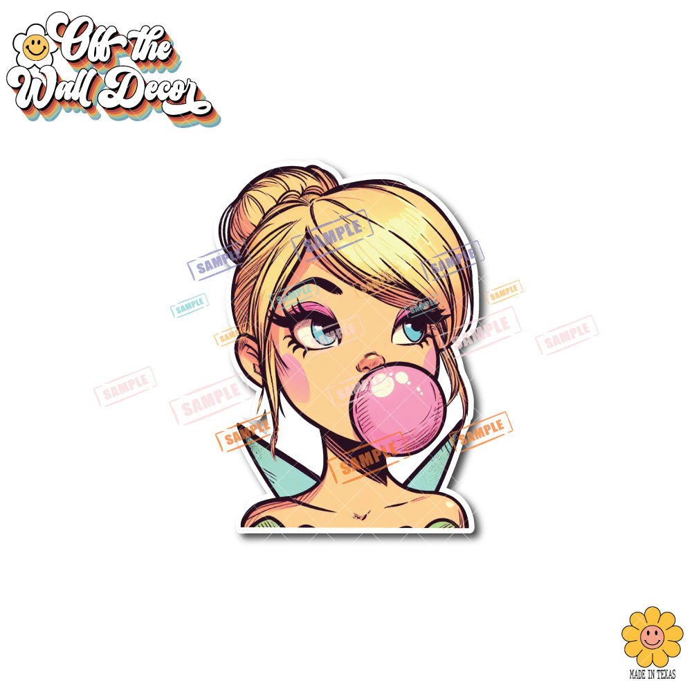 Bubblegum Princesses | Vehicle Window, Vinyl decal stickers