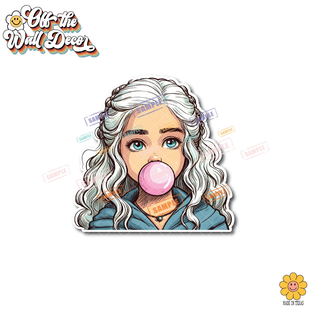 Bubblegum Princesses | Vehicle Window, Vinyl decal stickers