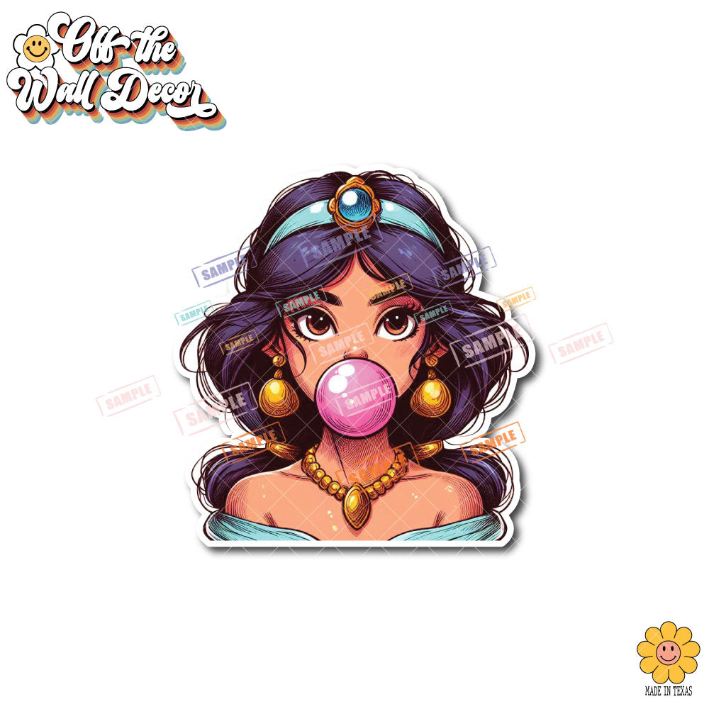 Bubblegum Princesses | Vehicle Window, Vinyl decal stickers