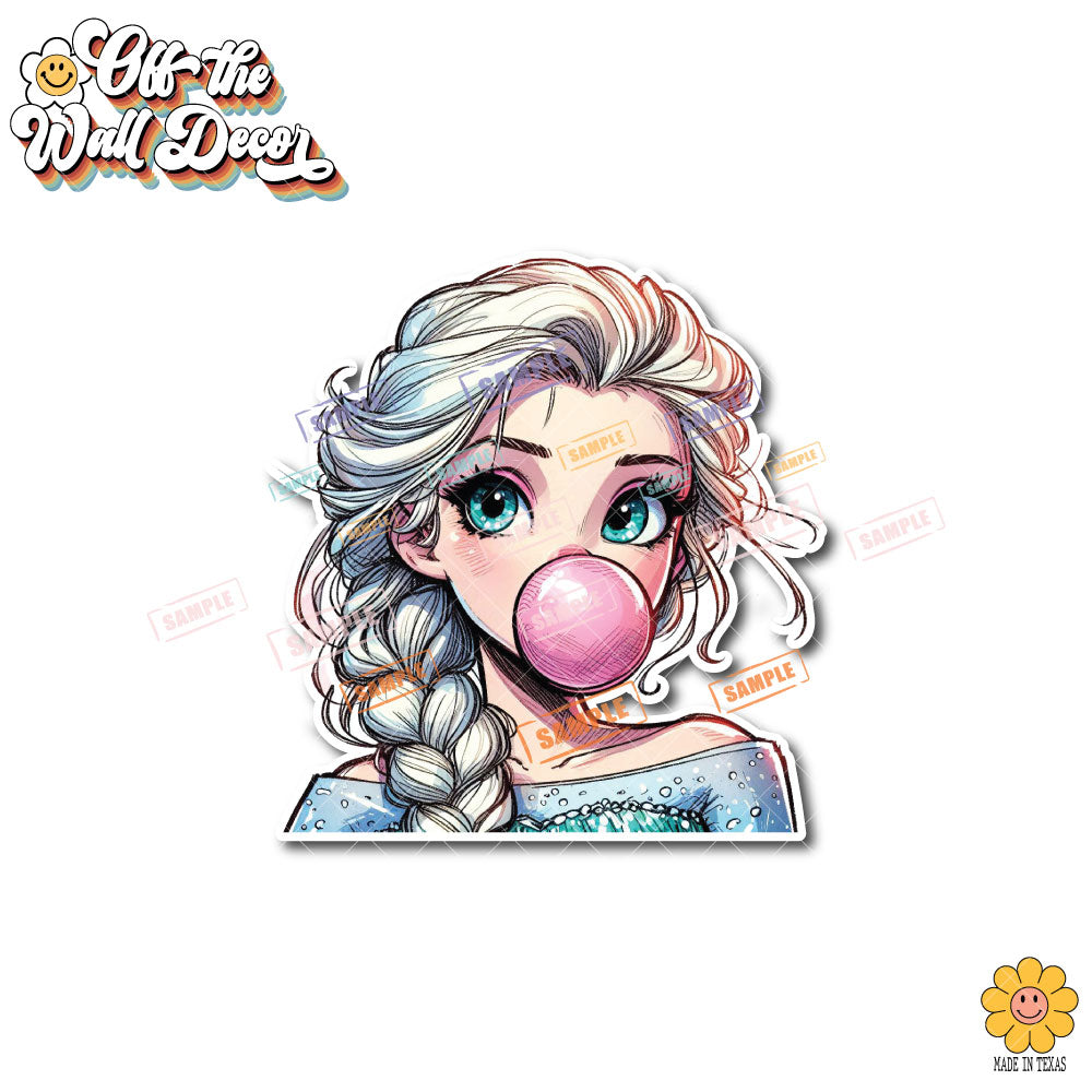 Bubblegum Princesses | Vehicle Window, Vinyl decal stickers