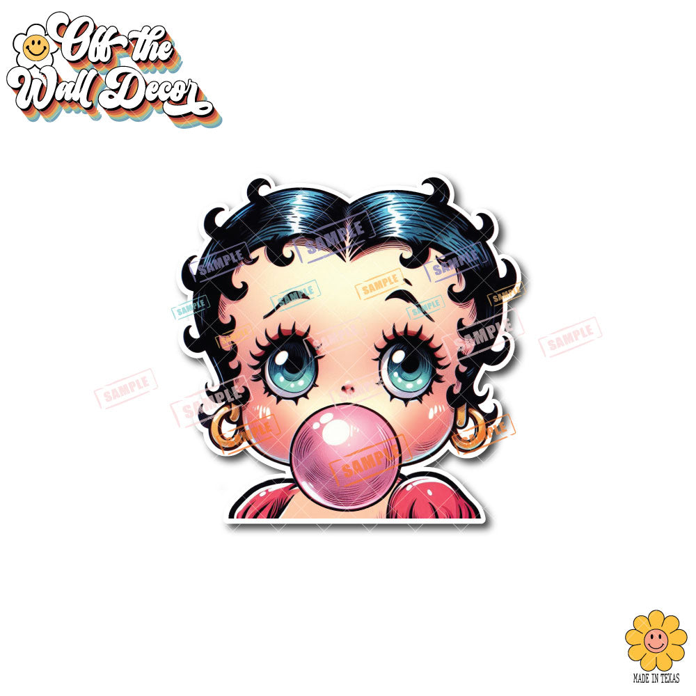 Bubblegum Princesses | Vehicle Window, Vinyl decal stickers