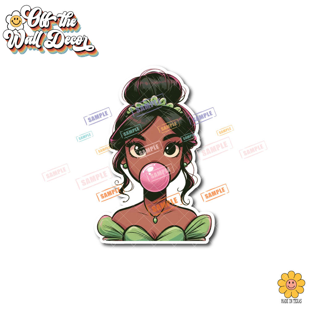 Bubblegum Princesses | Vehicle Window, Vinyl decal stickers