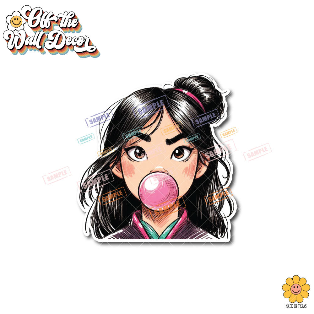 Bubblegum Princesses | Vehicle Window, Vinyl decal stickers