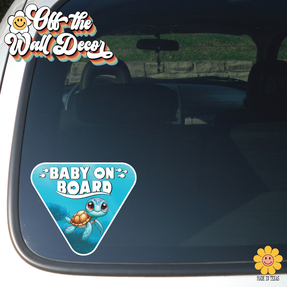 Little Squirt | Baby on Board | Suction Cup Sign, Magnet OR Vinyl Decal Sticker