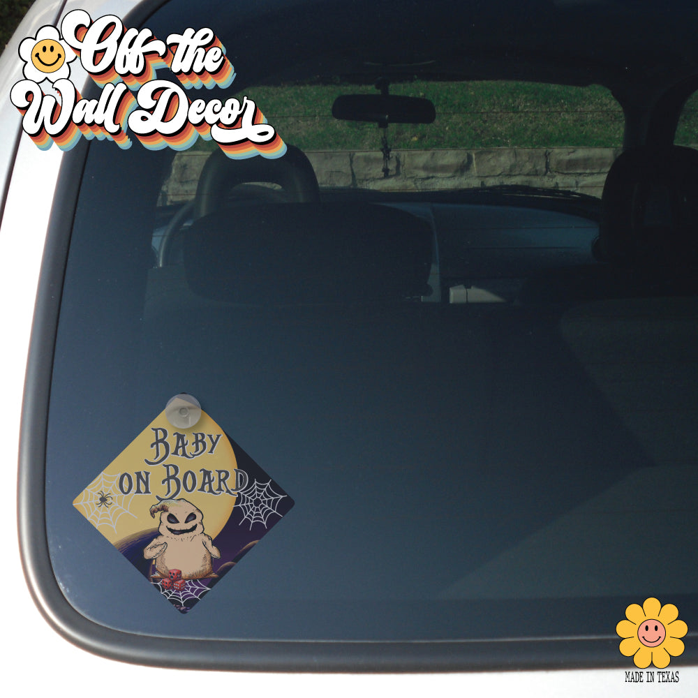Baby on Board | Baby Oogie | Suction Cup Sign, Magnet OR Vinyl Decal Sticker