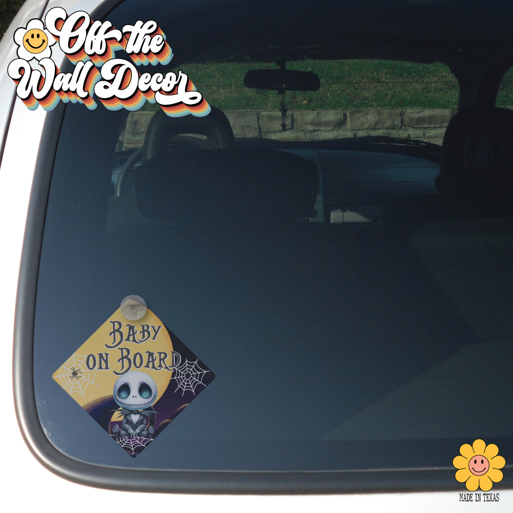 Baby Jack | Baby on Board | Suction Cup Sign, Magnet OR Vinyl Decal Sticker