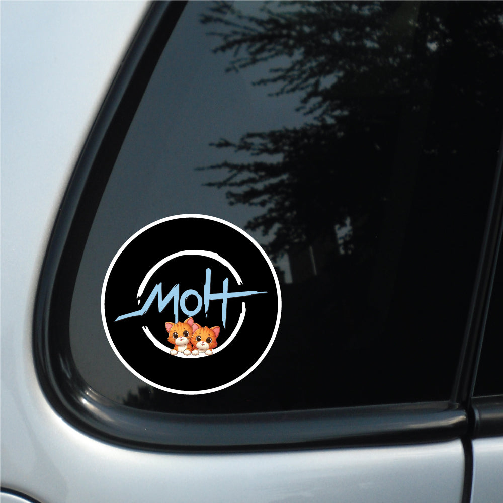 MOH Car Window Vinyl Decal Sticker
