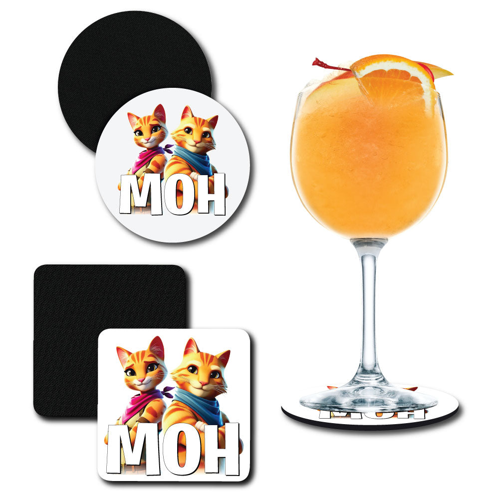 MOH Cat Coaster