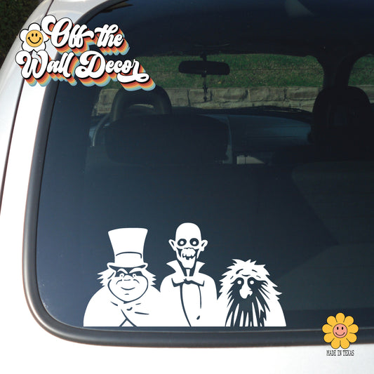 Hitchhiking Ghosts | Vehicle Window, Vinyl decal sticker