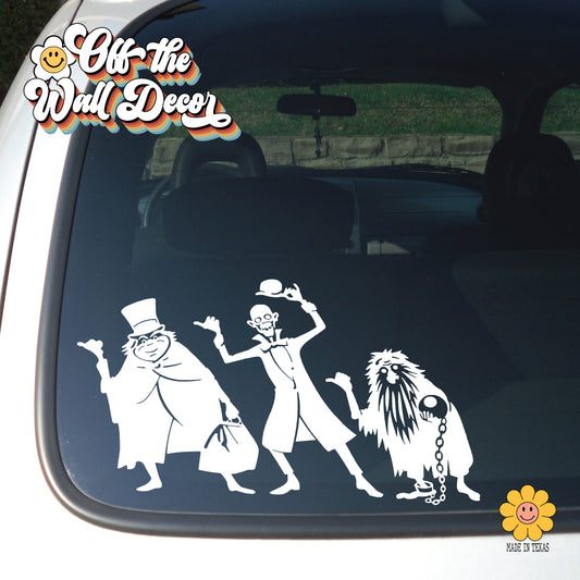 Hitchhiking Ghost | Vehicle Window, Vinyl decal sticker