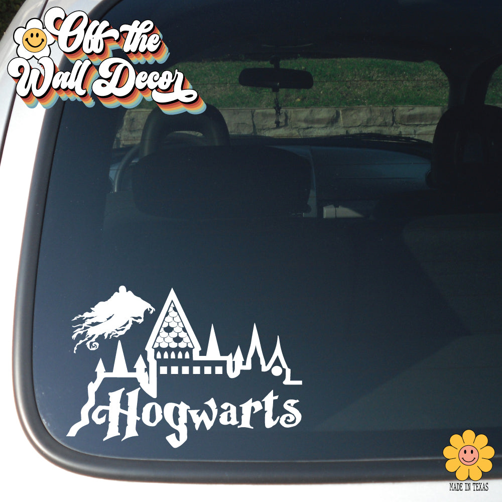 Hogwarts Castle | Vehicle Window, Vinyl decal sticker