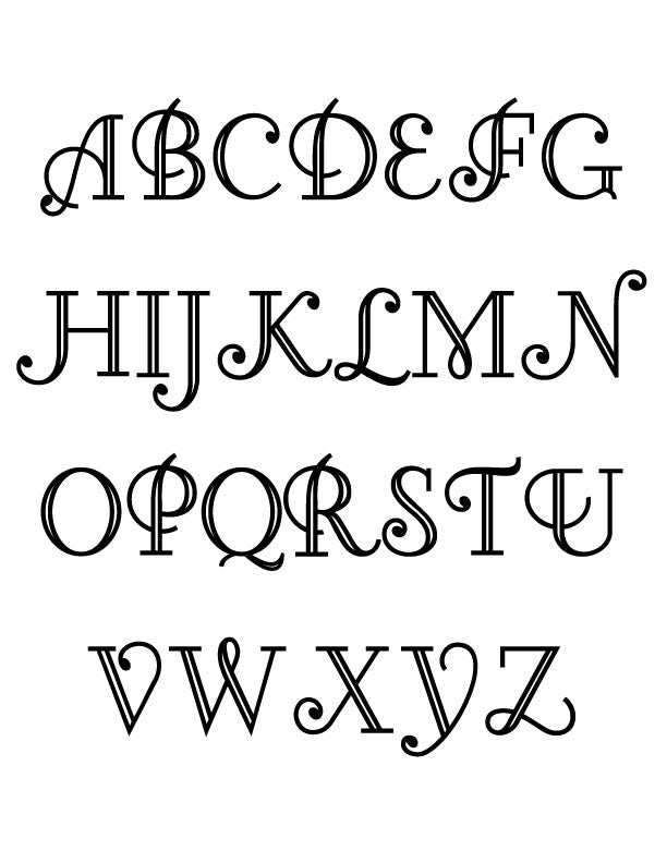 Hummingbird Mailbox Lettering