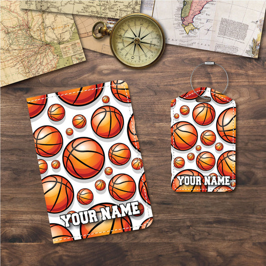 Basketball  | Passport Holder & Luggage Tag