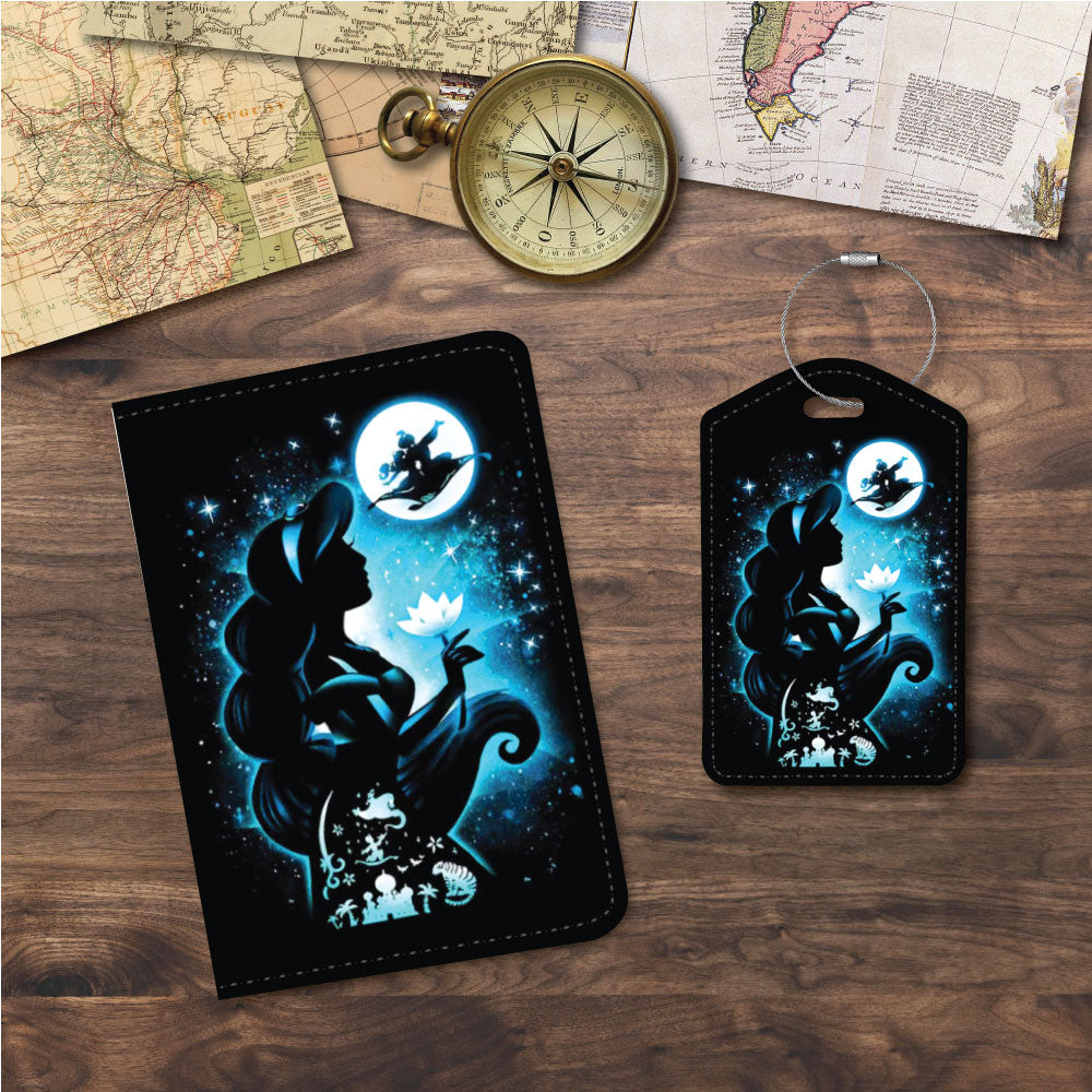 Jasmine Silhouette | Passport Holder & Luggage Tag