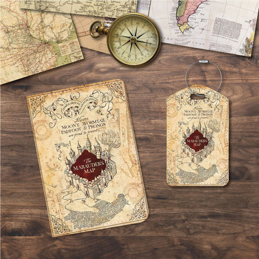 Marauder's Map | Passport Holder & Luggage Tag