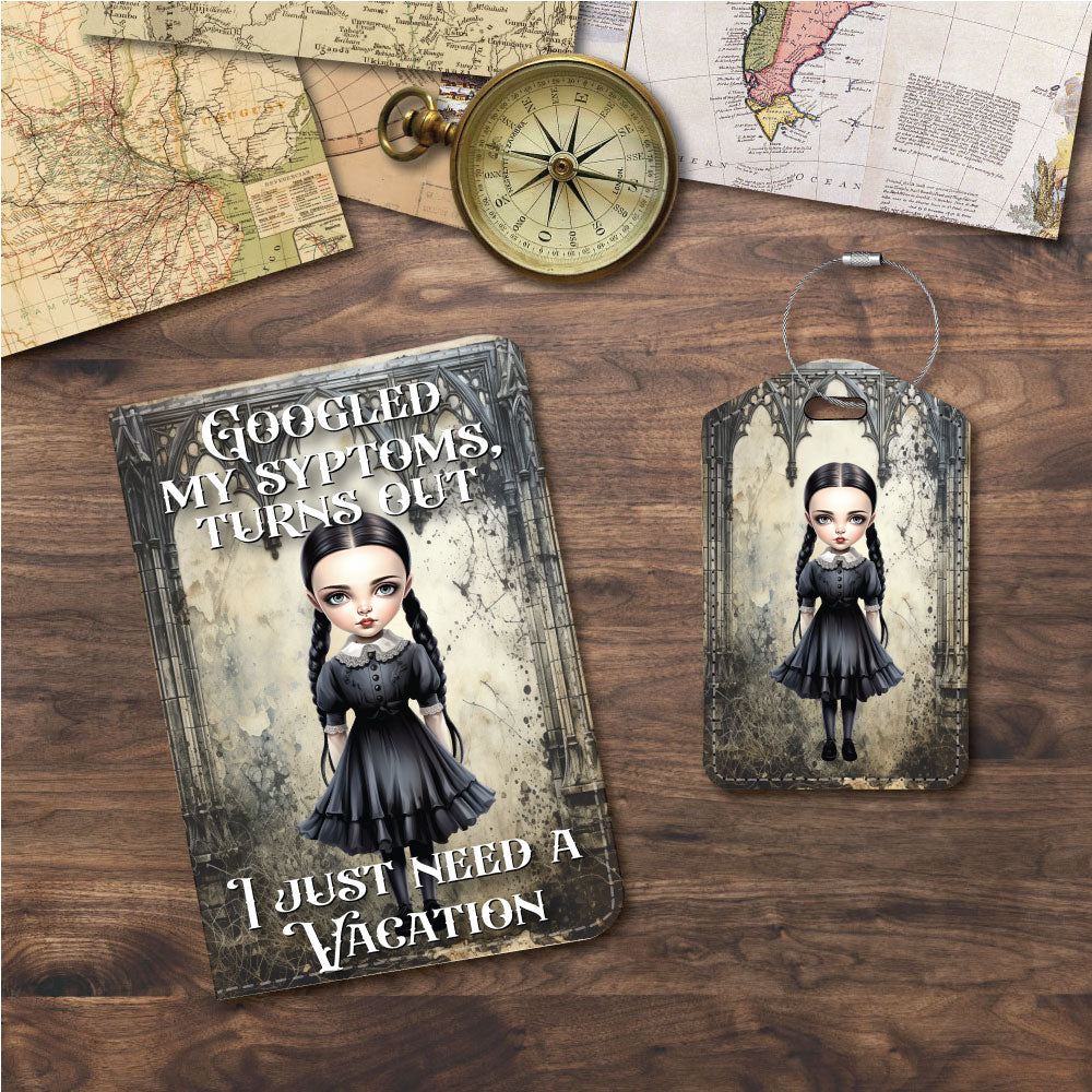 Wednesday | Passport Holder & Luggage Tag