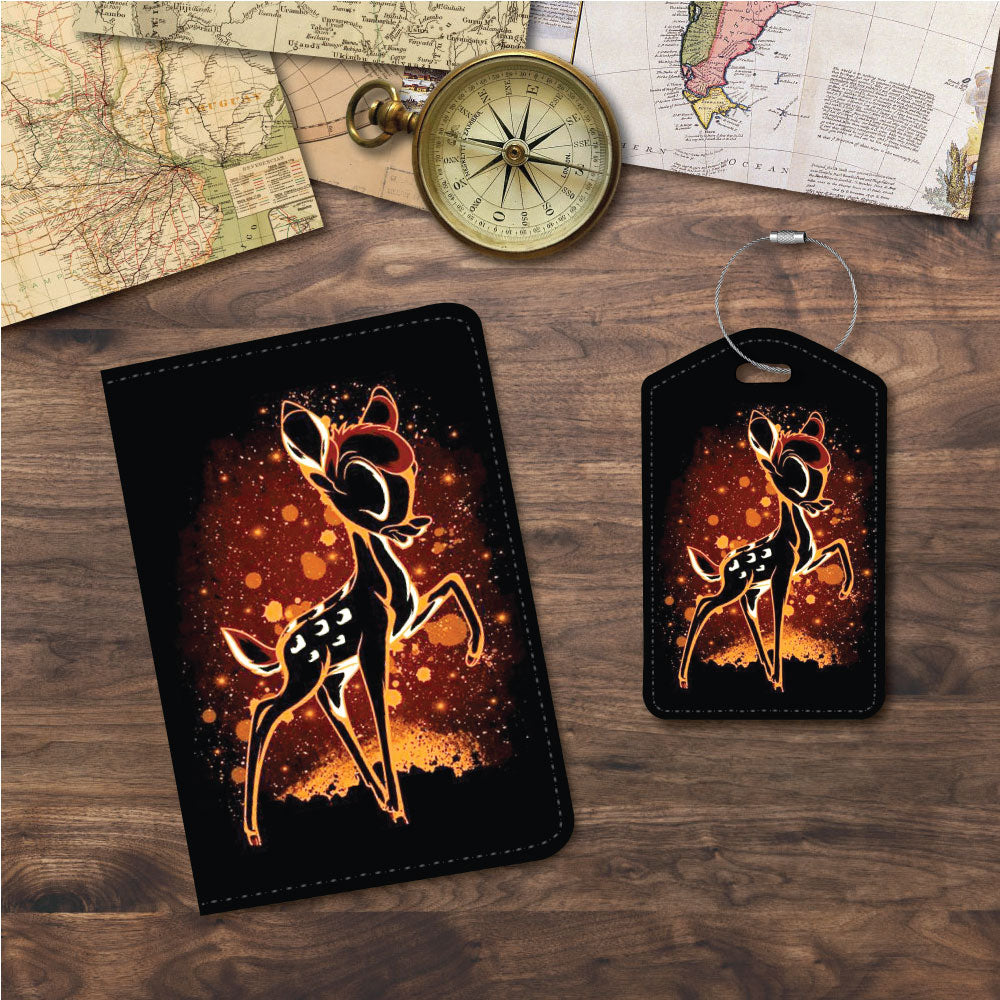 Bambi Silhouette | Passport Holder & Luggage Tag