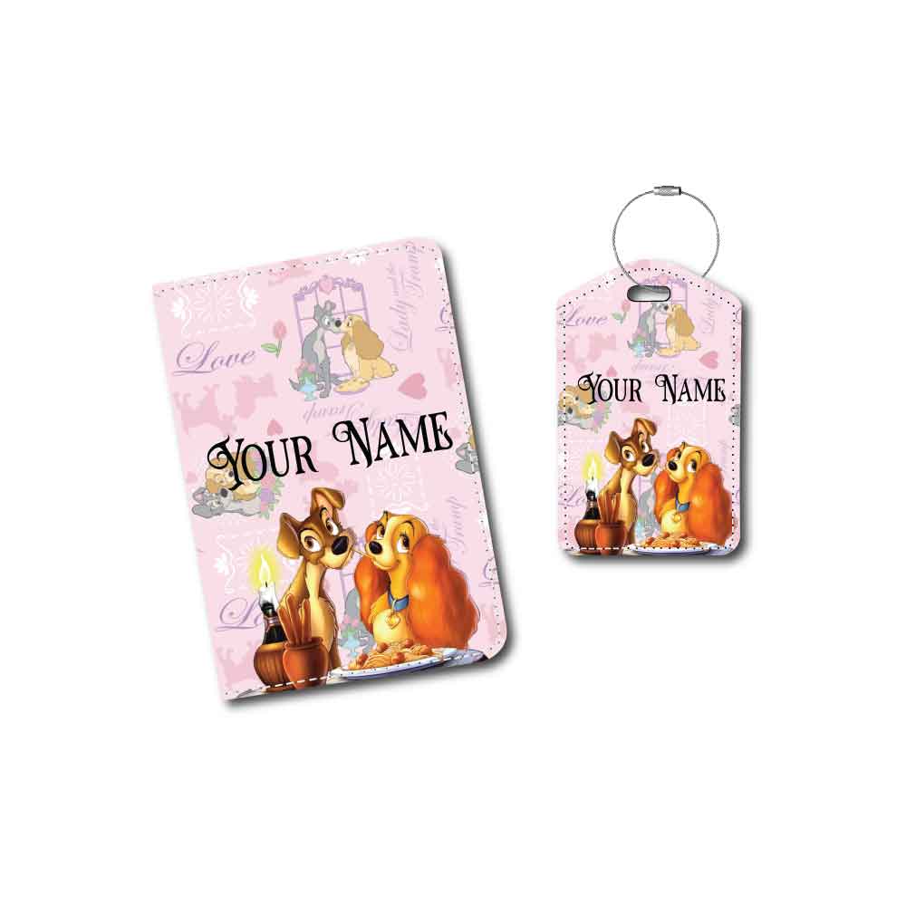 Lady and the Tramp | Passport Holder & Luggage Tag