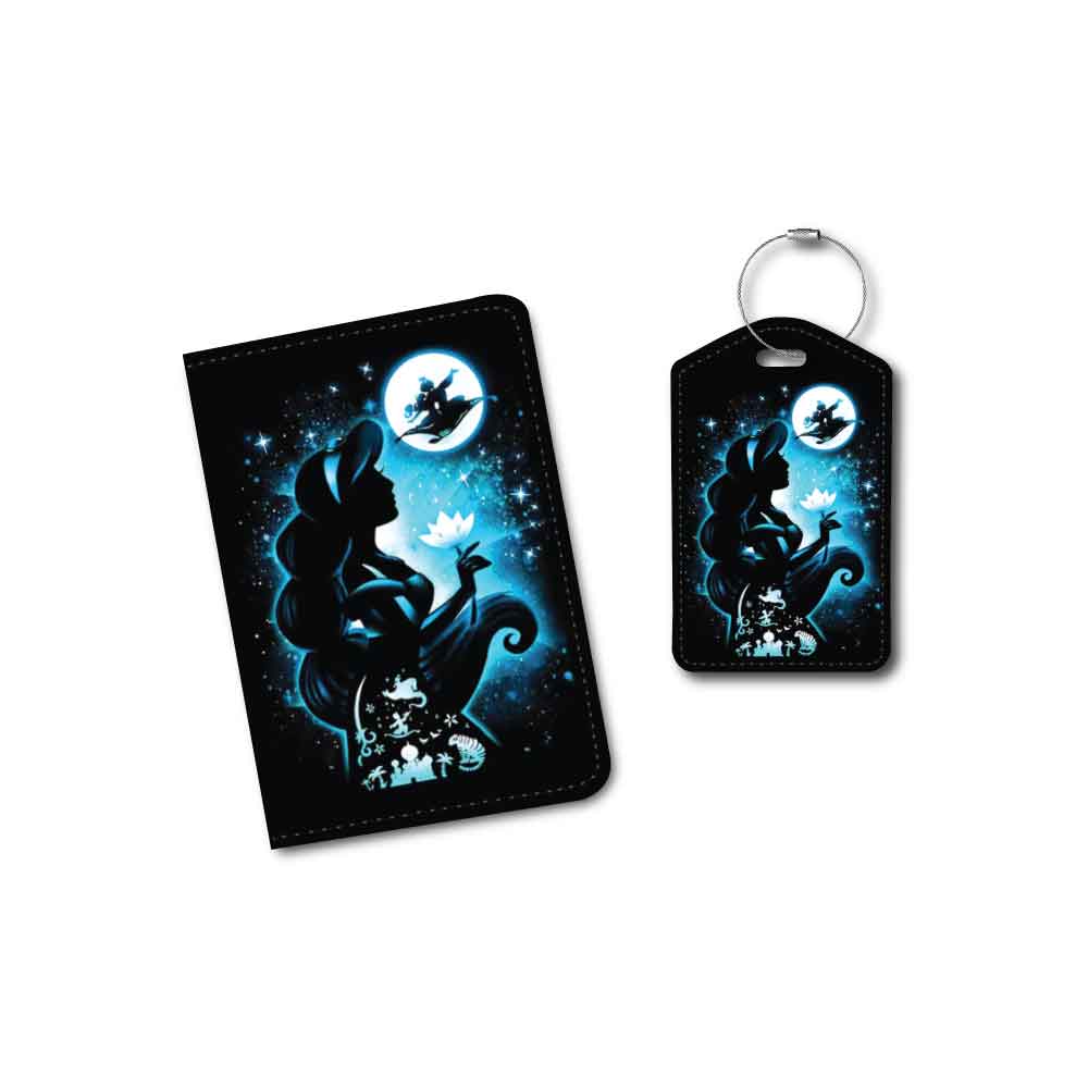 Jasmine Silhouette | Passport Holder & Luggage Tag
