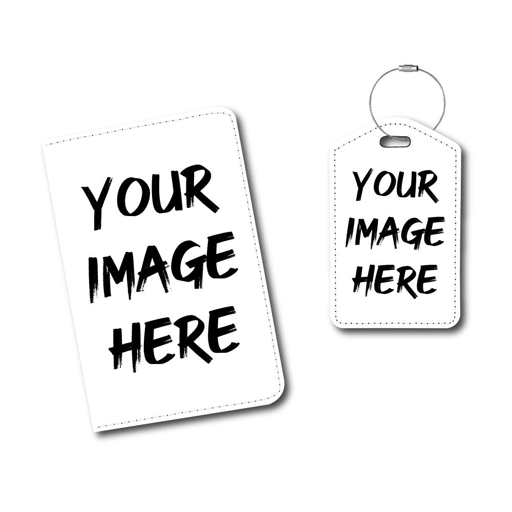 Customize-able | Passport Holder & Luggage Tag | Personalize