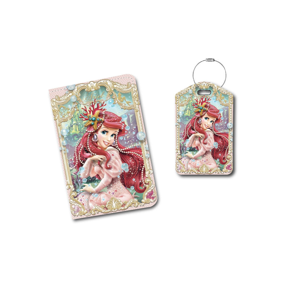 Ariel "Pretty in Pink" | Passport Holder & Luggage Tag