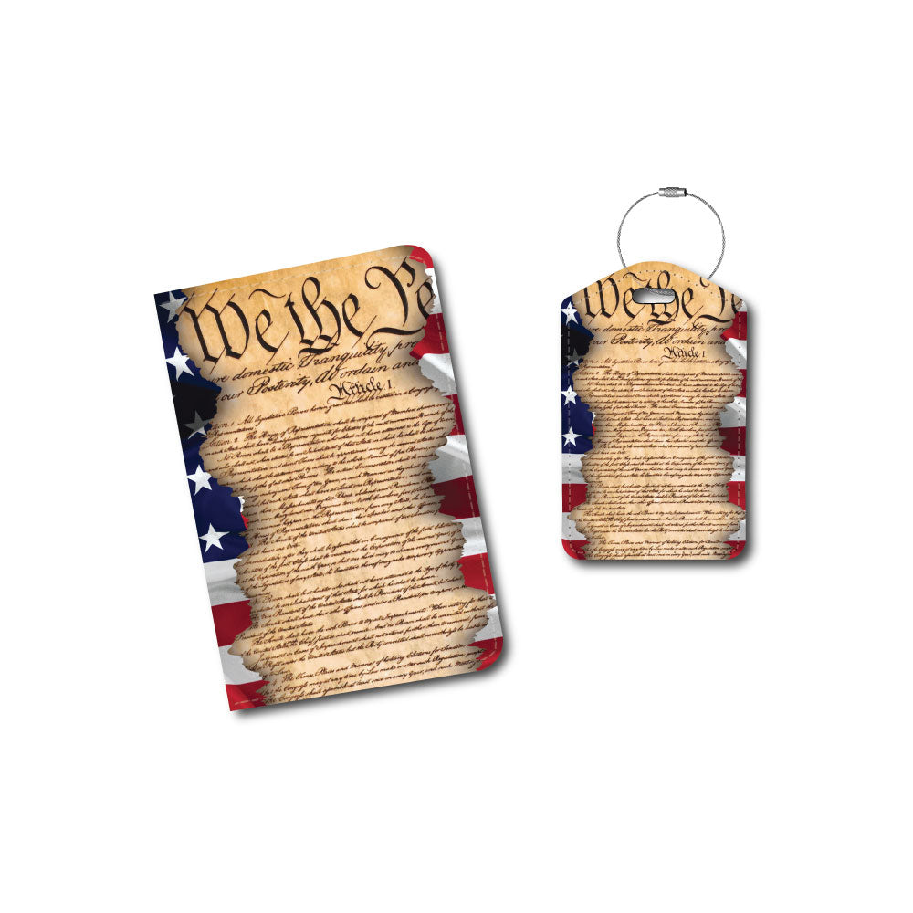 We the People | Passport Holder & Luggage Tag