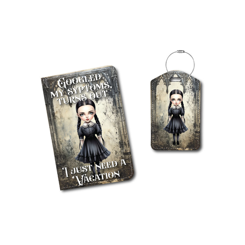 Wednesday | Passport Holder & Luggage Tag