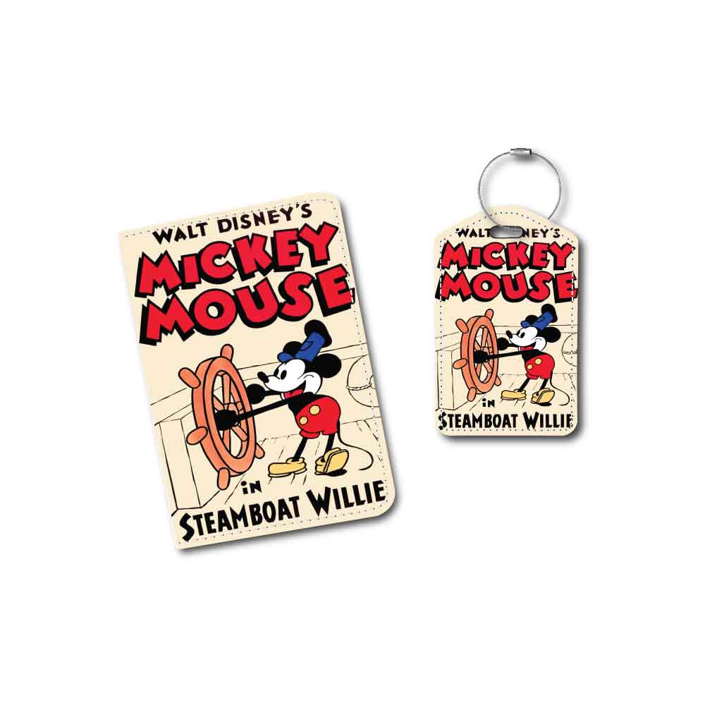 Steamboat Willie | Passport Holder & Luggage Tag