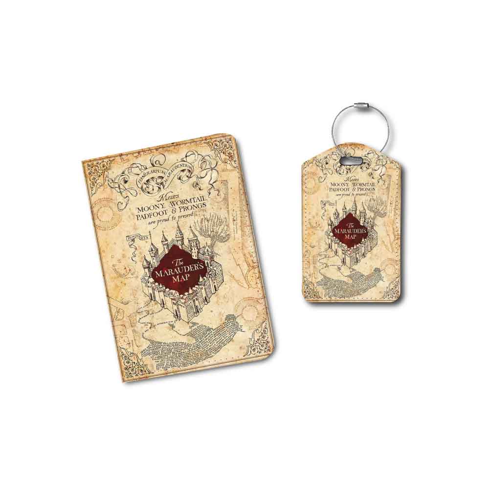 Marauder's Map | Passport Holder & Luggage Tag