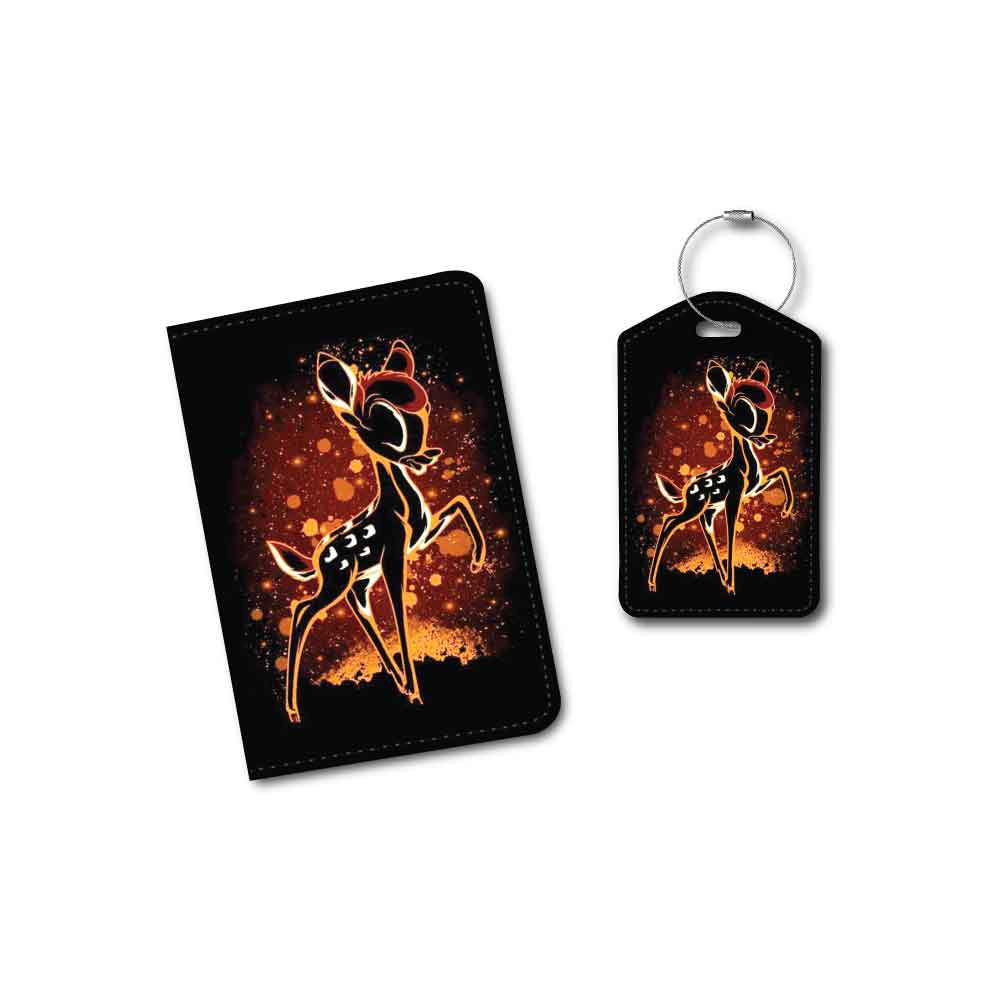 Bambi Silhouette | Passport Holder & Luggage Tag
