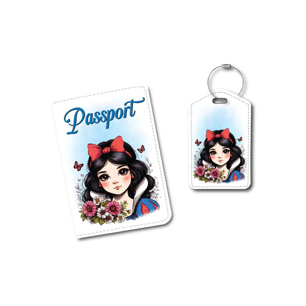 Snow White | Passport Holder & Luggage Tag | Magic mirror on the wall