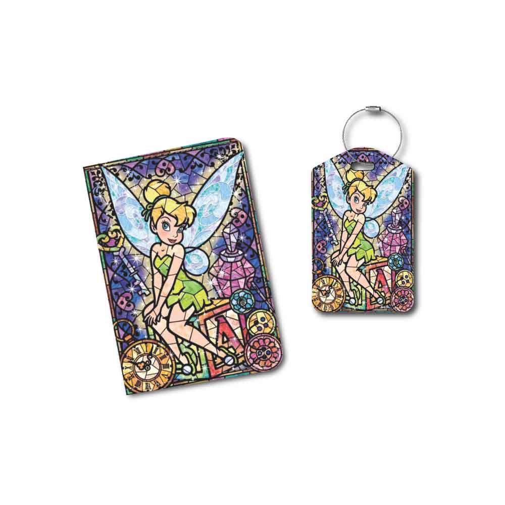 Tinkerbell "Stained Glass" | Passport Holder & Luggage Tag
