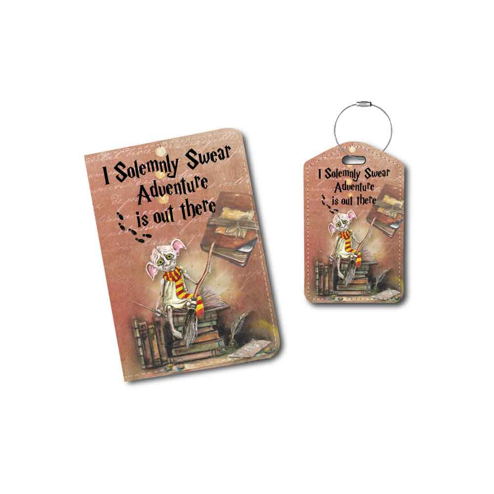 Wizard House Elf Doby | Passport Holder & Luggage Tag