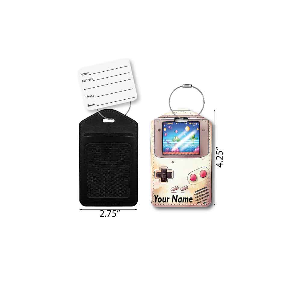 Game Boy | 6 Game Screen Designs | Passport Holder & Luggage Tag